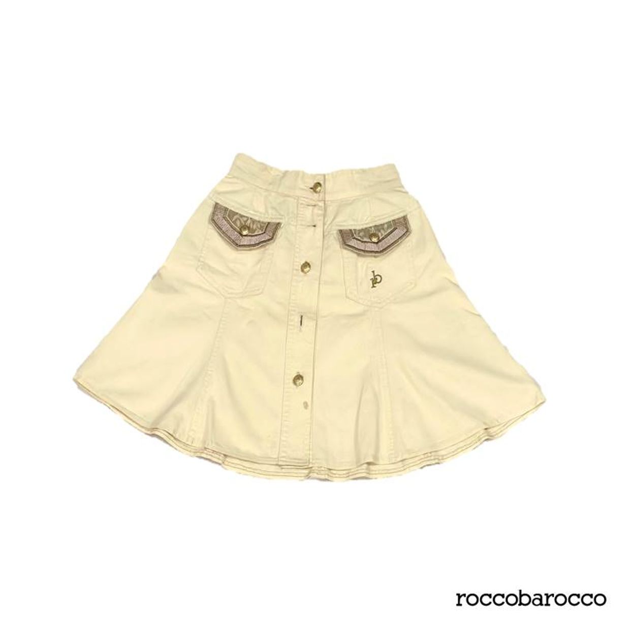 [Rare item, Preloved] Roccobarocco Mini Skirt